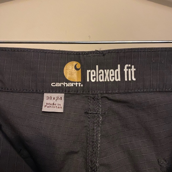 Carhartt Men's Dark Gray Cargo Pants size 38x34 - Picture 3 of 5